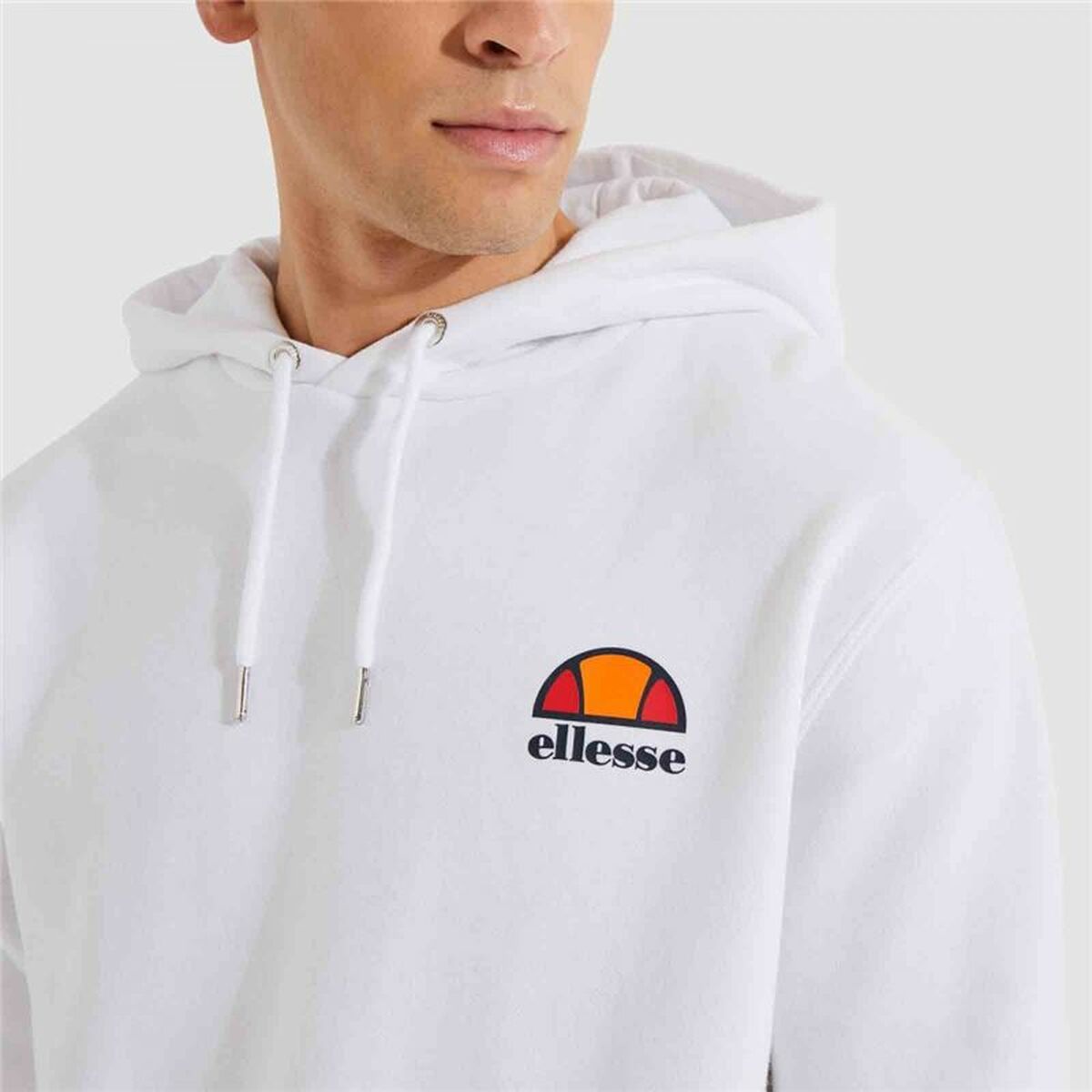 Herren Sweater mit Kapuze Ellesse Toce OH Hoody Weiß - AWK Flagship