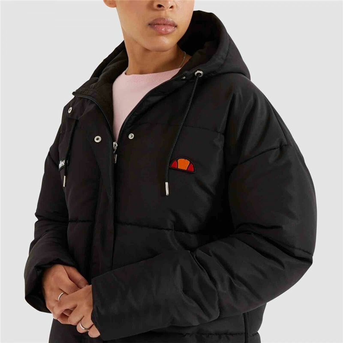 Sportjacke für Frauen Ellesse Pejo Schwarz - AWK Flagship