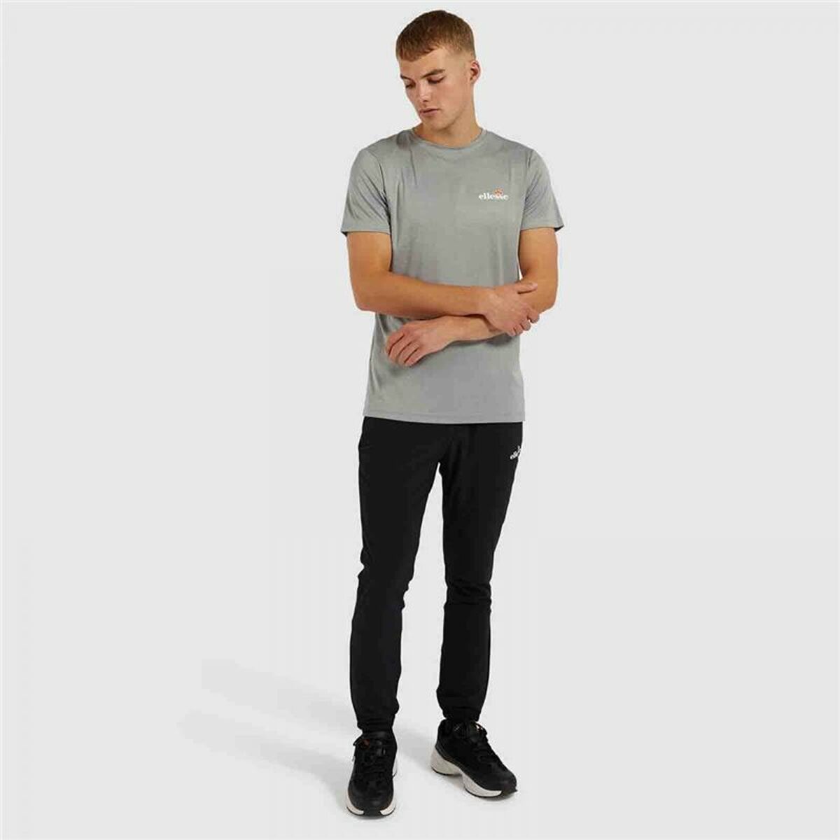 Herren Kurzarm-T-Shirt Ellesse Malbe  Grau - AWK Flagship