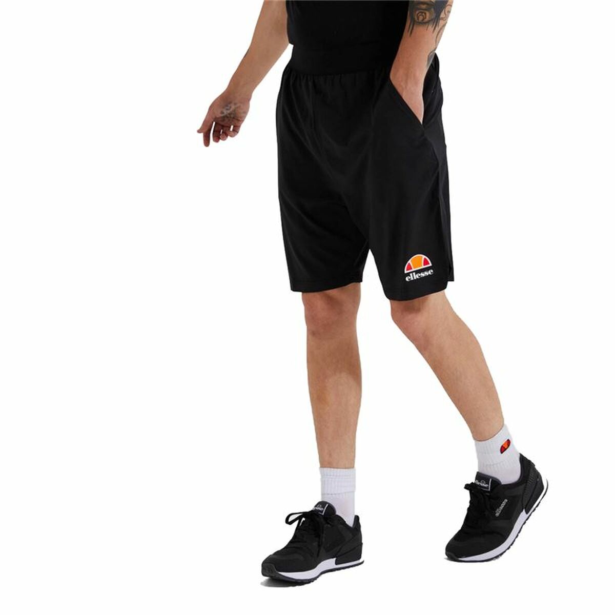 Herren-Sportshorts Ellesse Vivaldi Schwarz - AWK Flagship