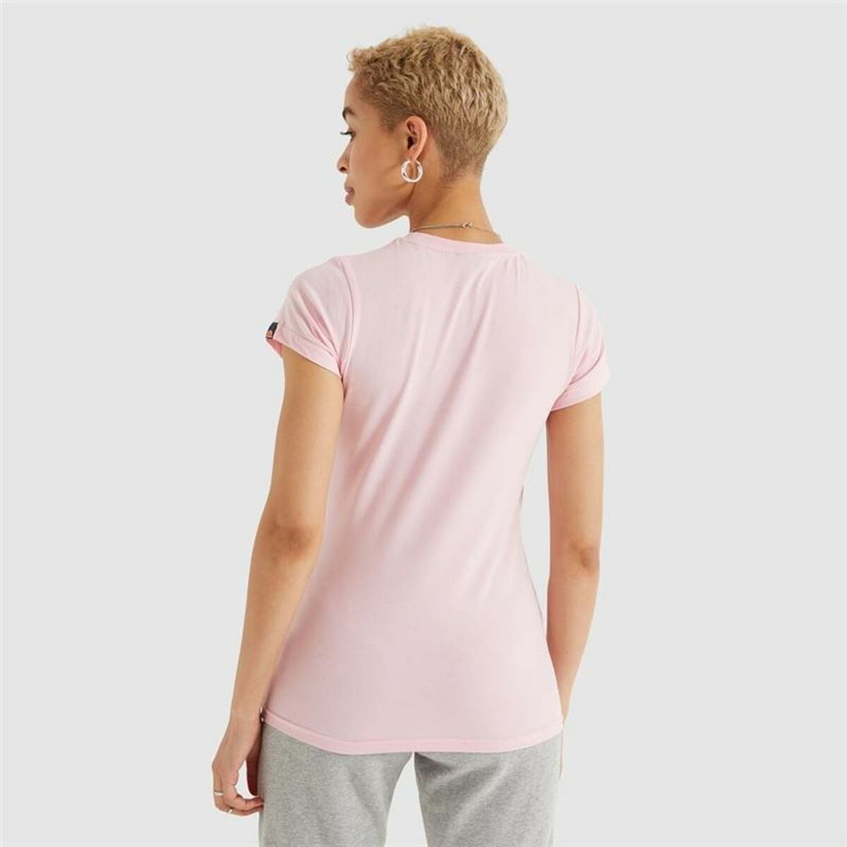 Damen Kurzarm-T-Shirt Ellesse Hayes Rosa - AWK Flagship