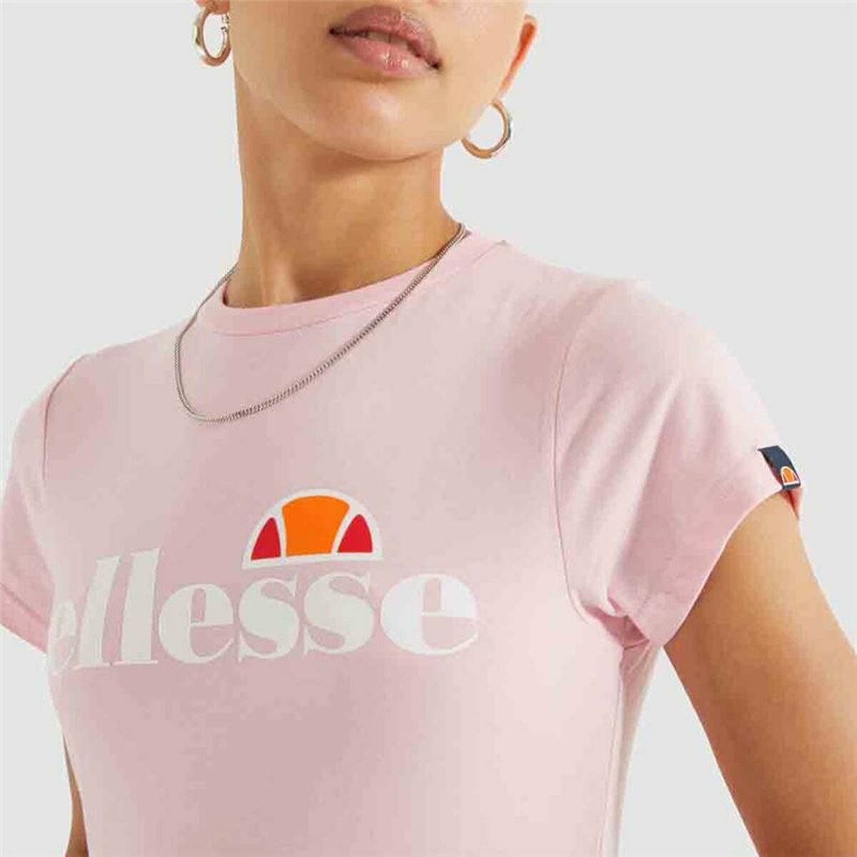 Damen Kurzarm-T-Shirt Ellesse Hayes Rosa - AWK Flagship