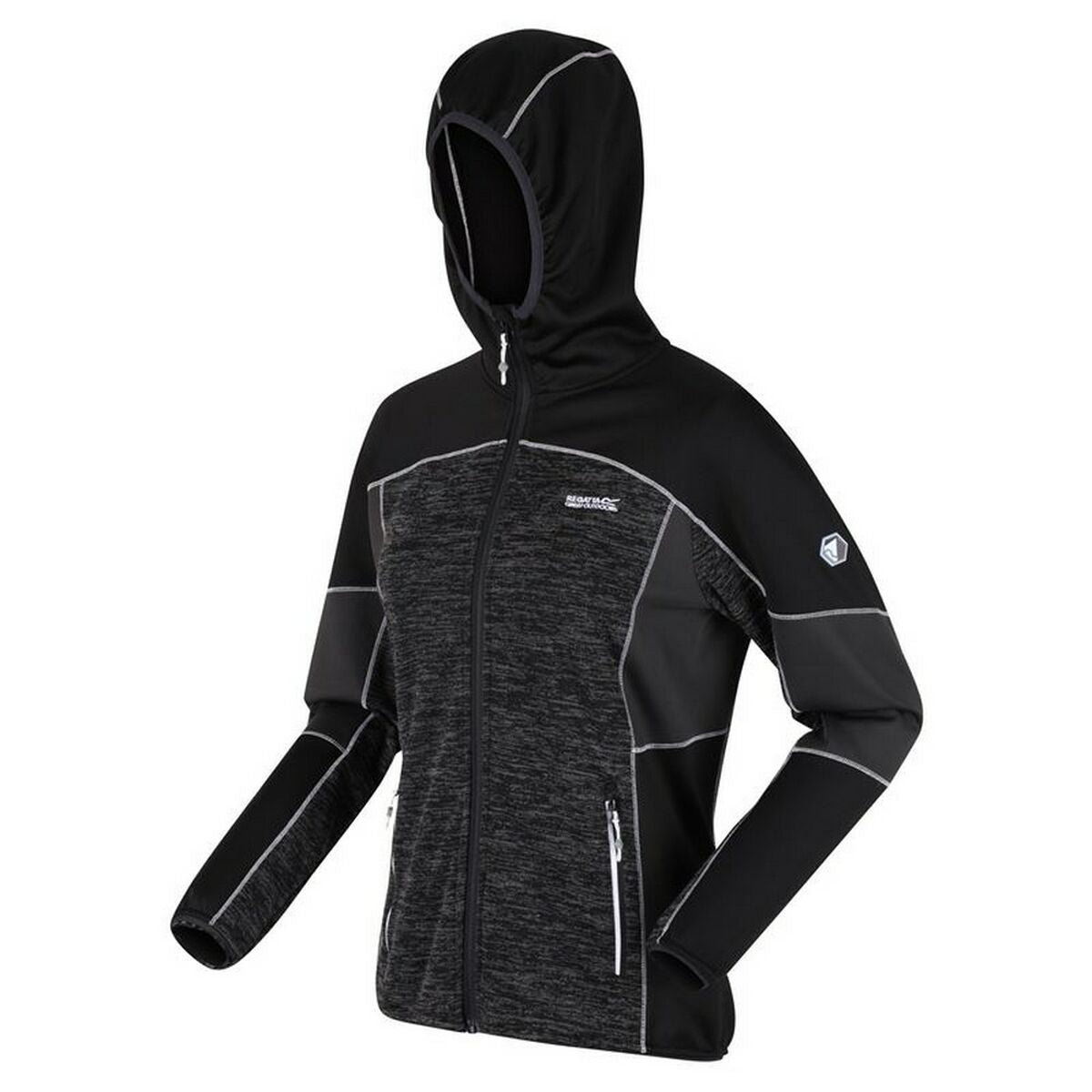 Sportjacke für Frauen Regatta Walbury II Full Zip Schwarz - AWK Flagship