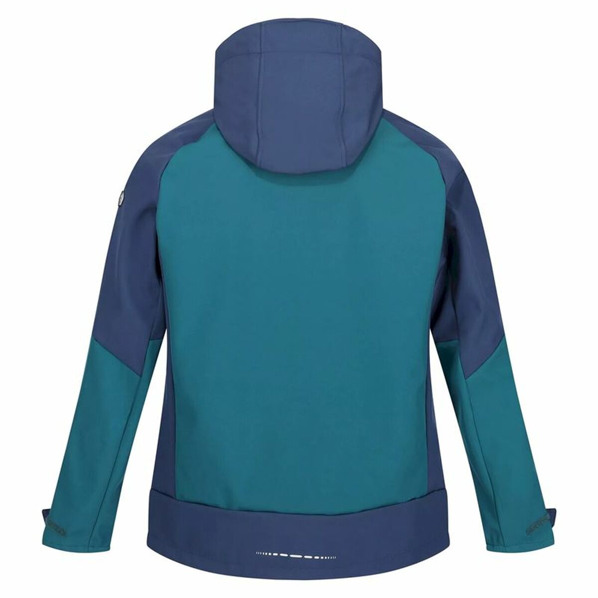 Sports jacket for men Regatta Hewitts VII Blue green hood