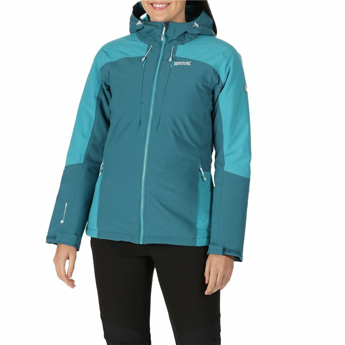 Sportjacke für Frauen Regatta Highton STR III  Dragonfly türkis - AWK Flagship