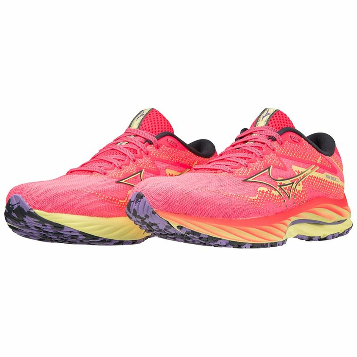 Laufschuhe für Damen Mizuno Wave Rider 27 Rosa - AWK Flagship