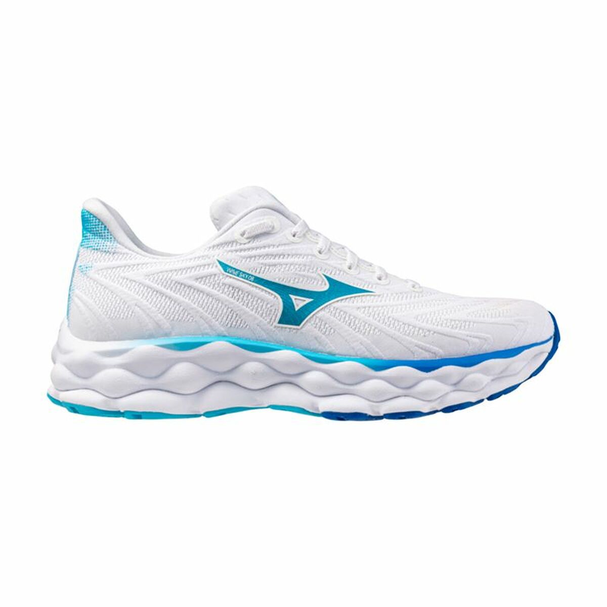 Laufschuhe für Erwachsene Mizuno Wave Sky 8 Weiß - AWK Flagship