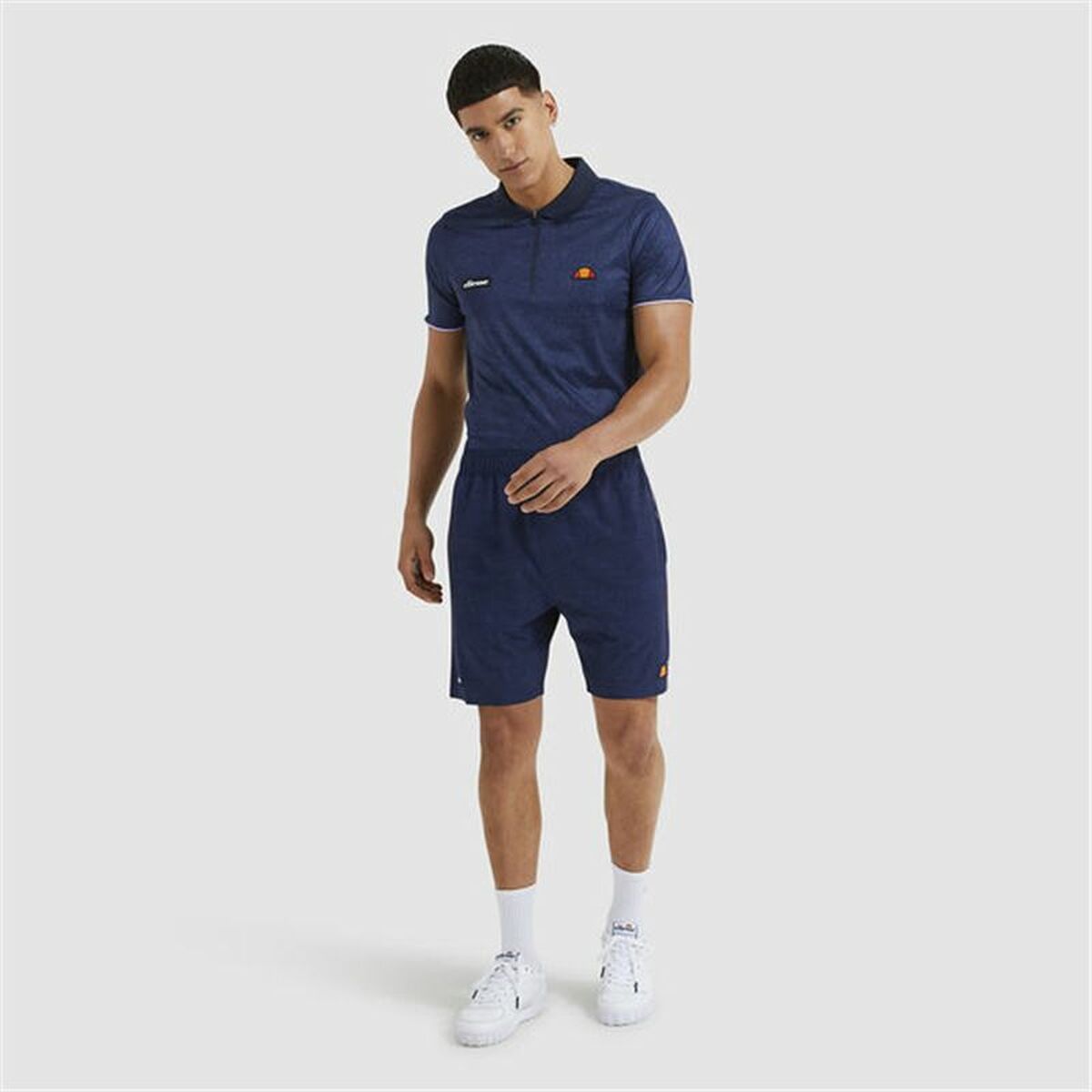 Herren-Sportshorts Ellesse Scacchi Dunkelblau - AWK Flagship