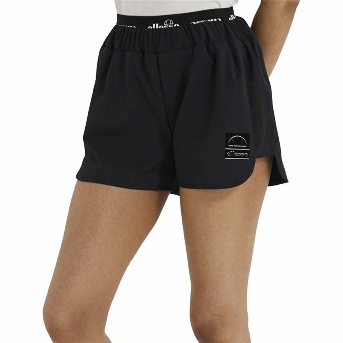 Damen-Sportshorts Ellesse Vero Schwarz - AWK Flagship