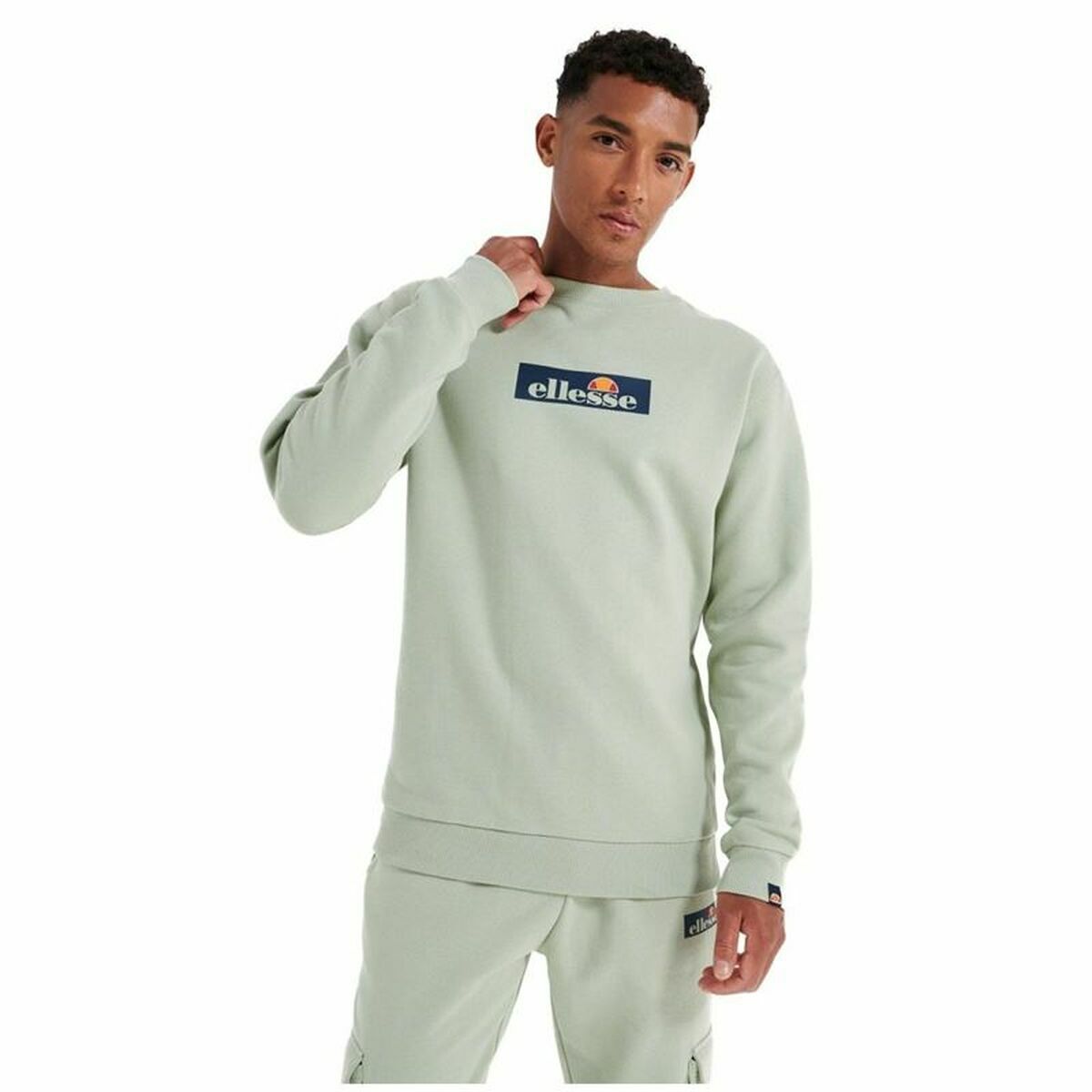 Herren Sweater ohne Kapuze Ellesse Tablido Beige - AWK Flagship