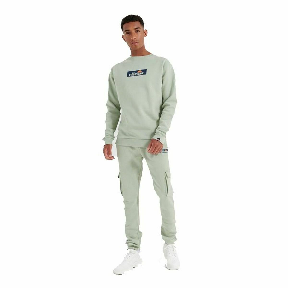 Herren Sweater ohne Kapuze Ellesse Tablido Beige - AWK Flagship