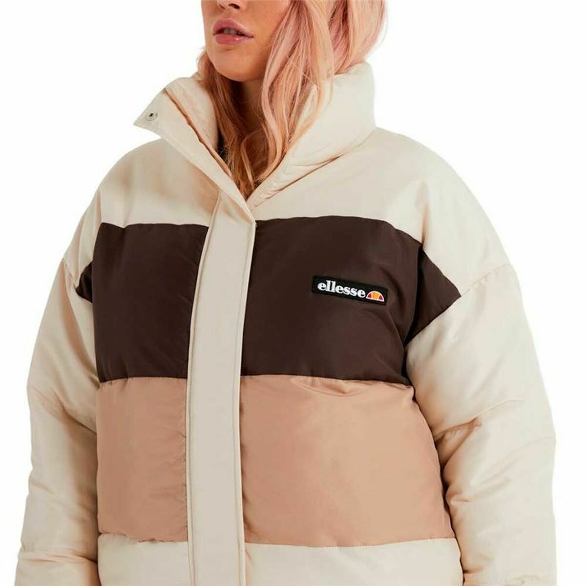 Jacke Ellesse Rosalena Beige Hellbraun Damen Unisex - AWK Flagship