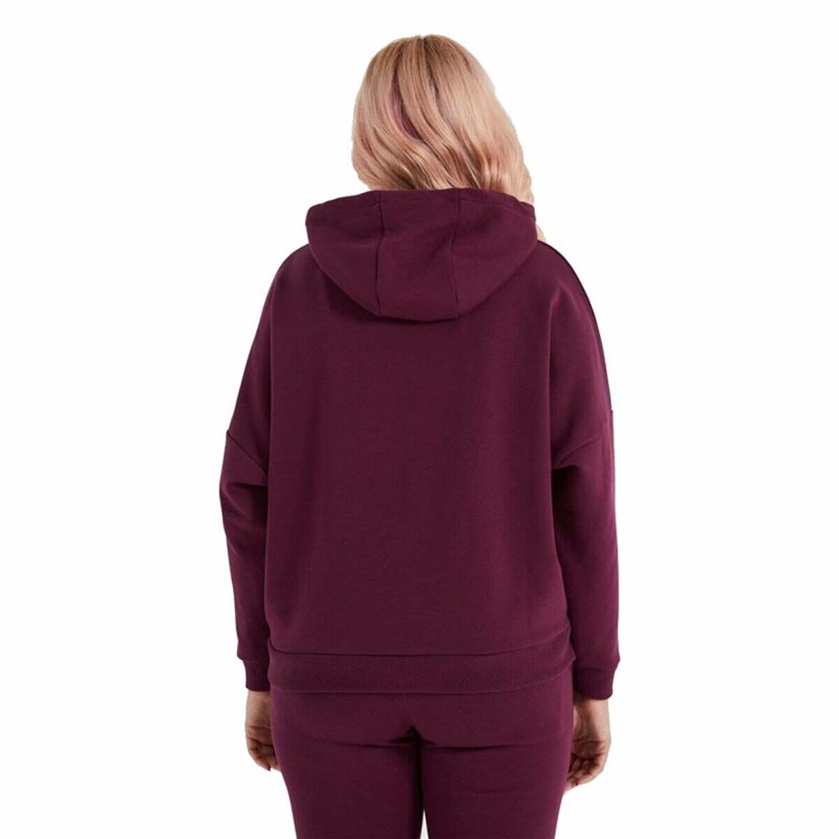 Damen Sweater mit Kapuze Ellesse  Semprevisa grün Aubergine - AWK Flagship