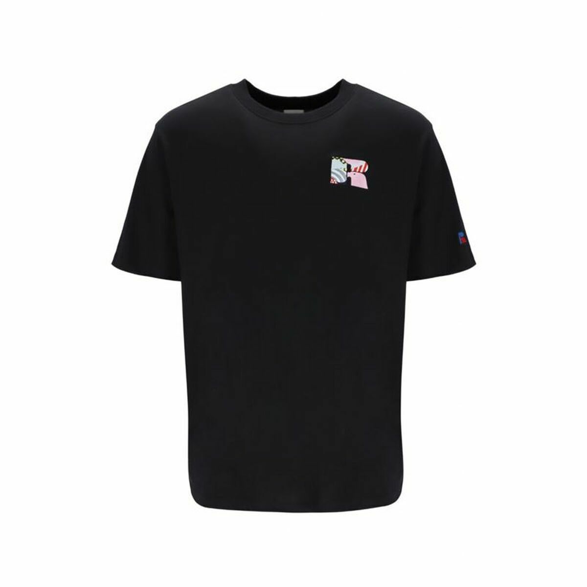 Kurzarm-T-Shirt Russell Athletic Emt E36221 Schwarz Herren - AWK Flagship