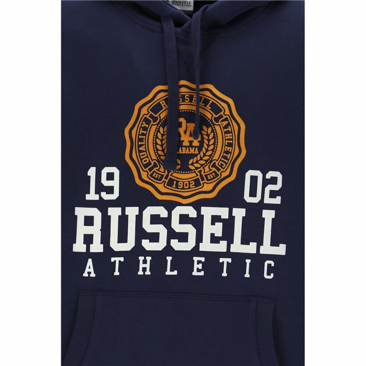 Herren Sweater mit Kapuze Russell Athletic Ath 1902 Marineblau - AWK Flagship