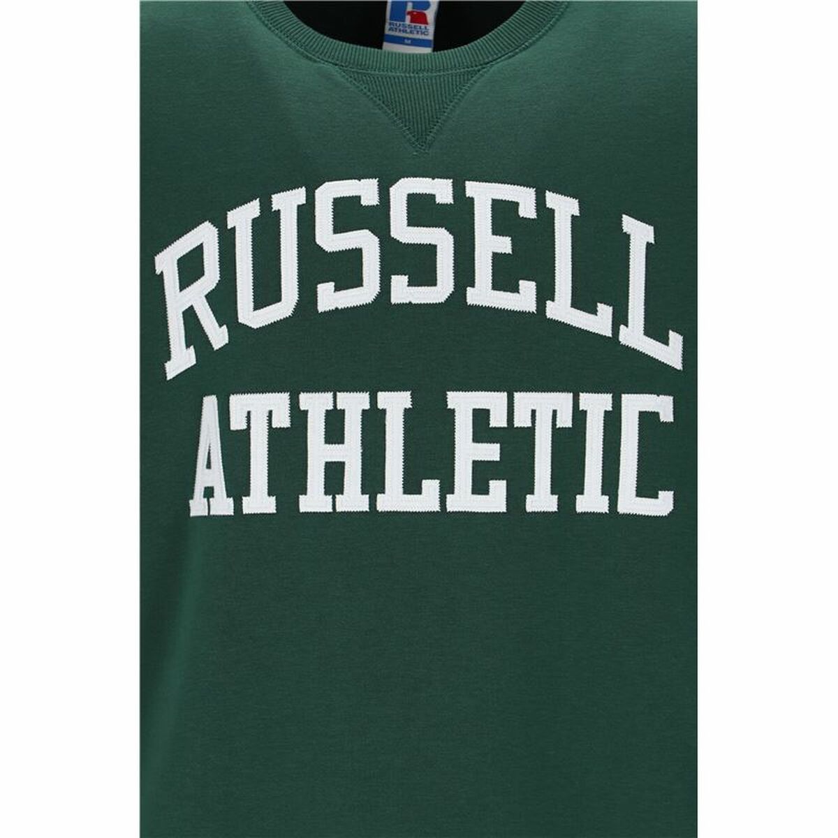 Herren Sweater ohne Kapuze Russell Athletic Iconic grün - AWK Flagship