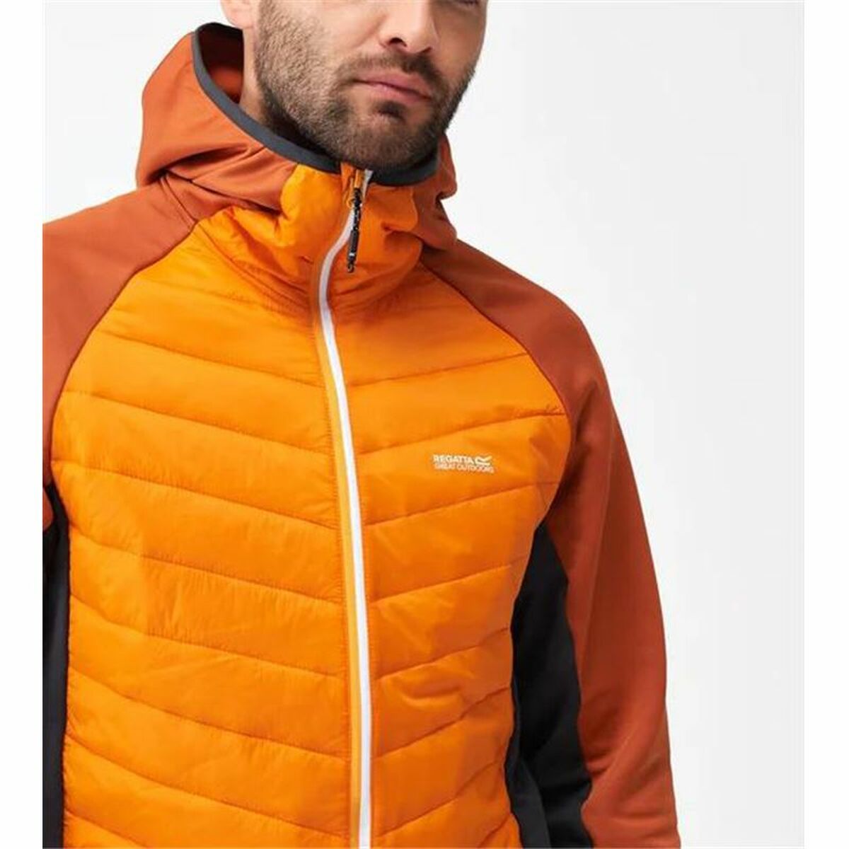 Sportjacke für Herren Regatta Andreson VIII Hybrid Orange - AWK Flagship