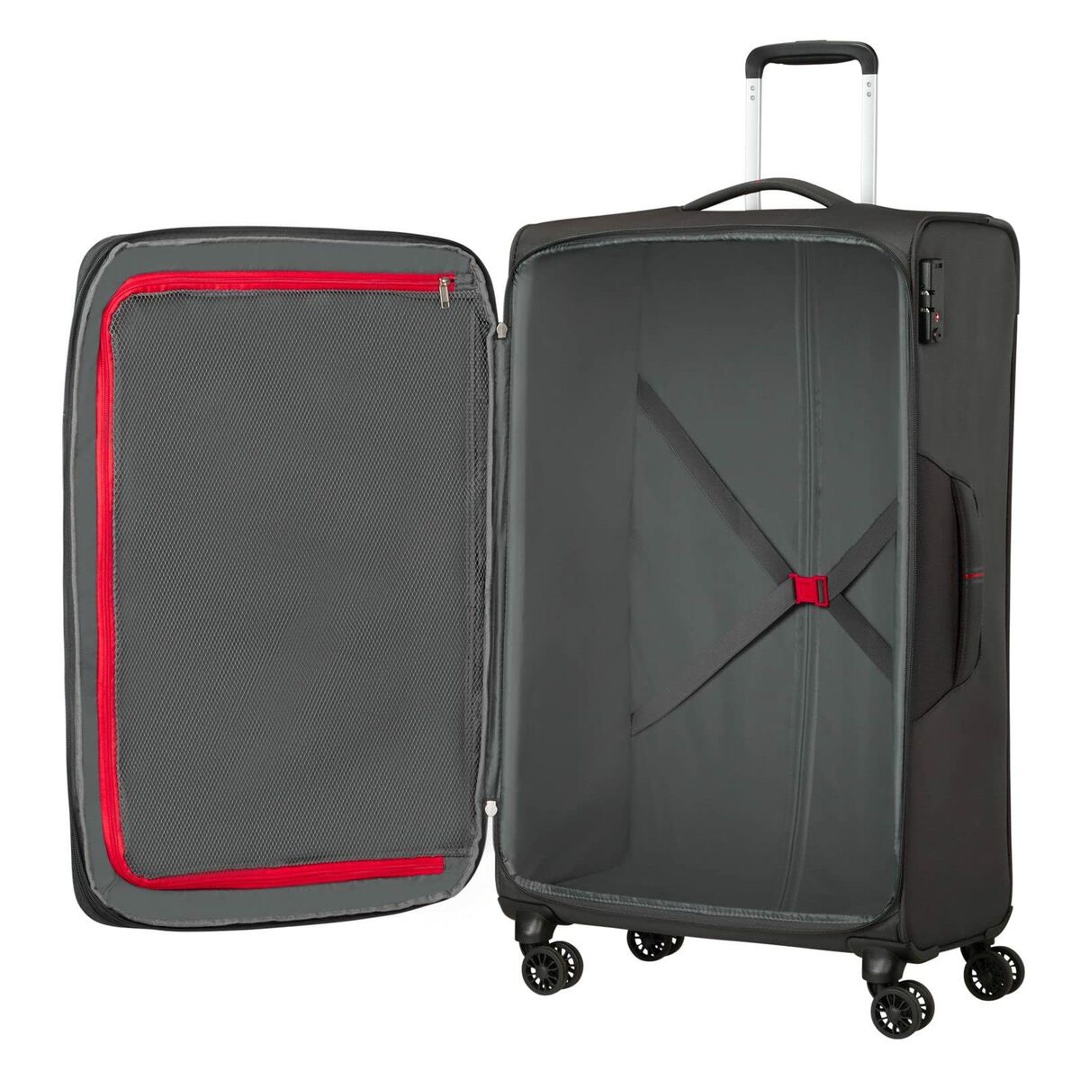 Koffer American Tourister Crosstrack Spinner Grau 110 L 79 x 46,5 x 30,5 cm - AWK Flagship