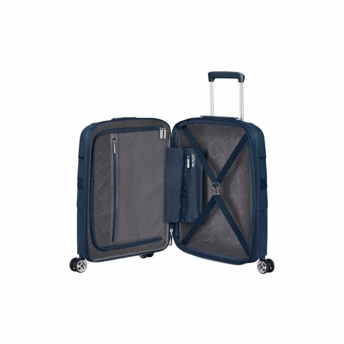 Koffer für die Kabine American Tourister Starvibe Spinner Blau 41 L 55 x 40 x 20 cm - AWK Flagship