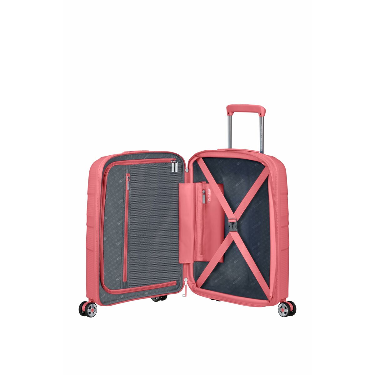 Koffer für die Kabine American Tourister Starvibe Spinner Rosa 41 L 55 x 40 x 20 cm - AWK Flagship