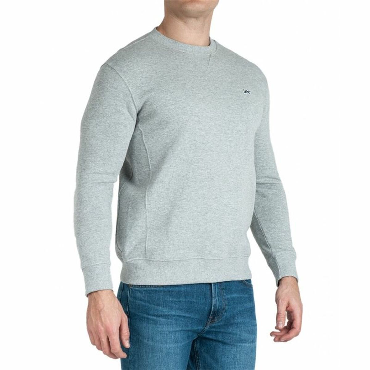 Herren Sweater ohne Kapuze Lee Plain Crew Sws - AWK Flagship