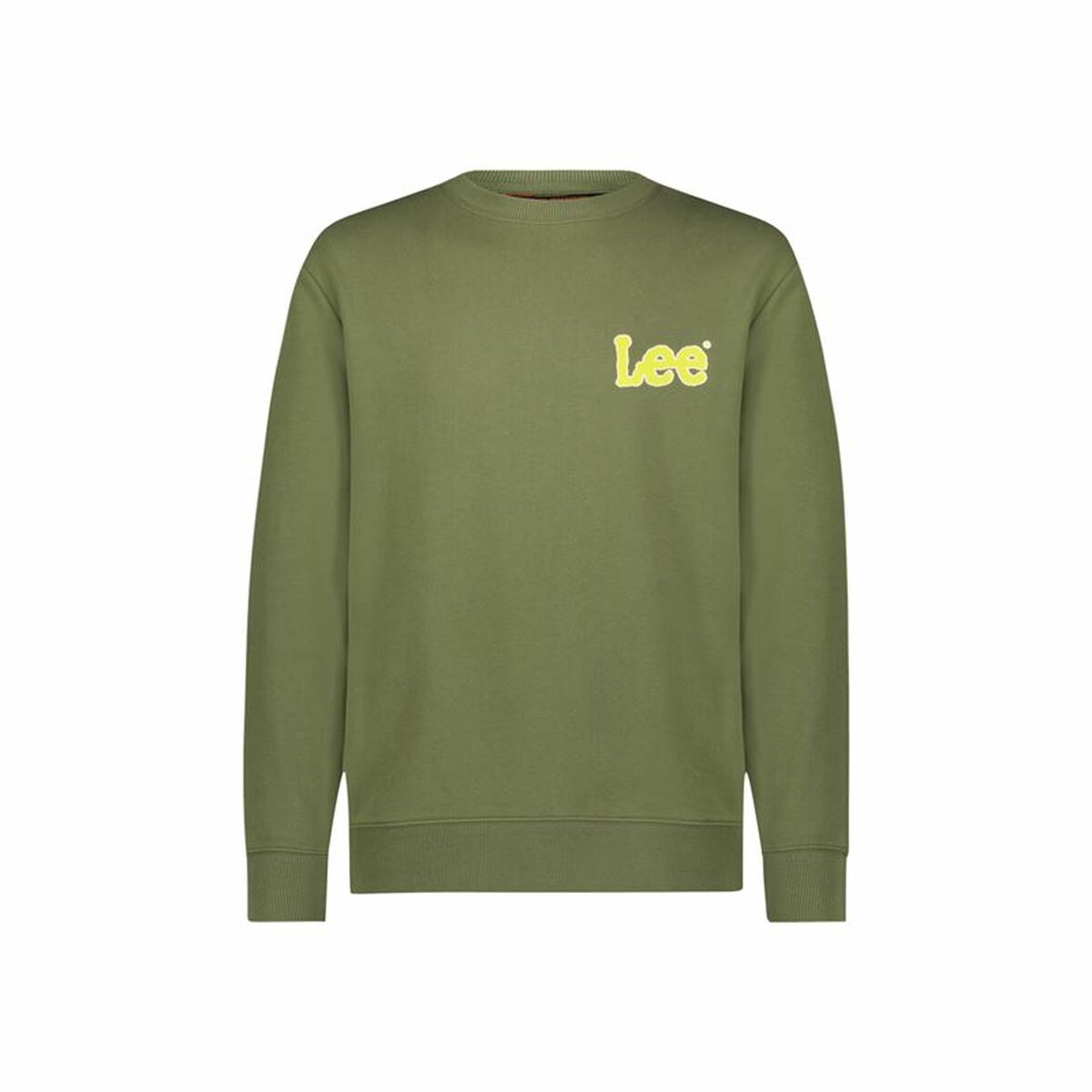 Herren Sweater ohne Kapuze Lee Wobbly Khaki - AWK Flagship