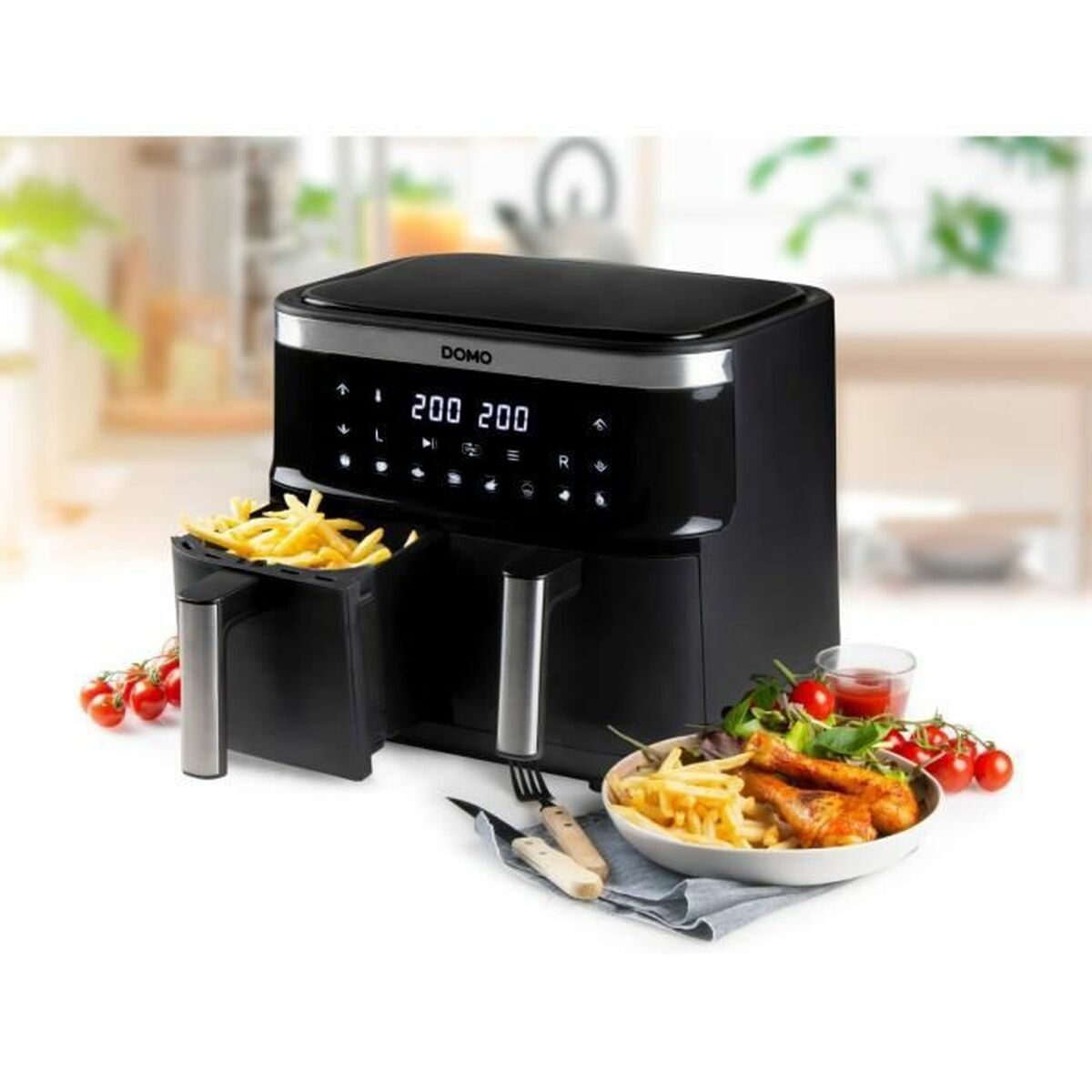 Fritteuse ohne Öl DOMO 8 L 2850 W