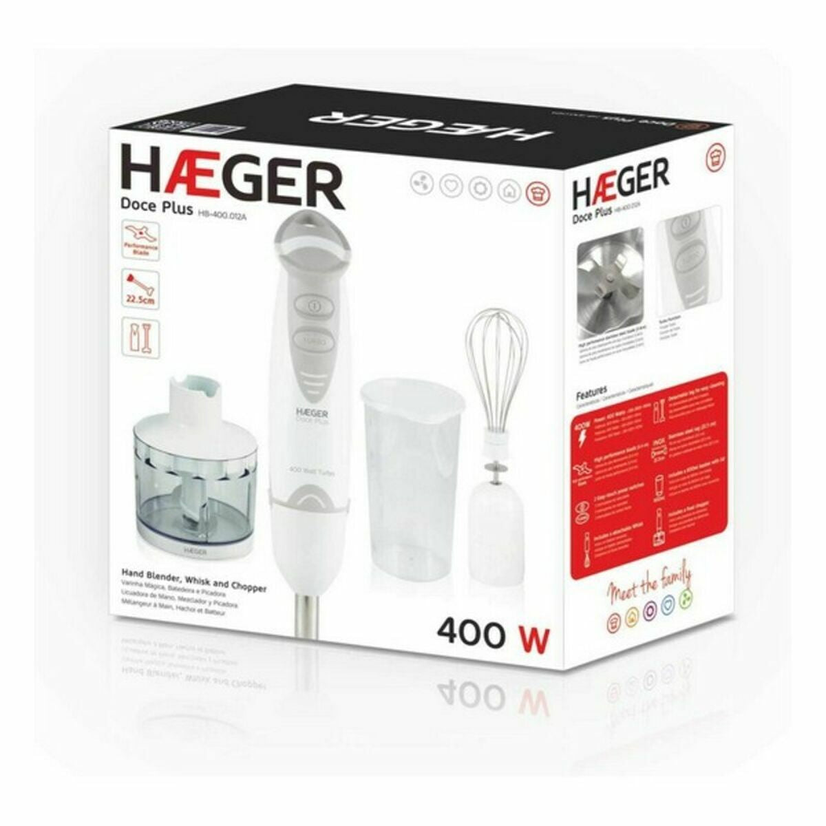Kaufe Handrührgerät Haeger HB-400.012A Weiß 400 W 400W bei AWK Flagship um € 52.00