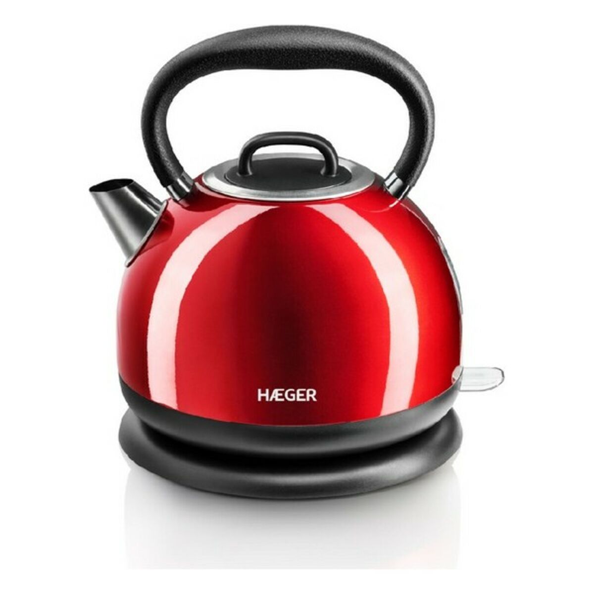 Wasserkocher mit Elektrischer Teekanne Haeger Red Cherry 2200 W (1,7 L) 1,7 L - AWK Flagship