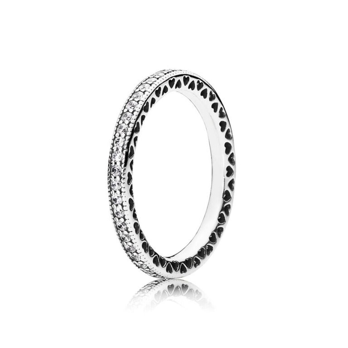 Damenring Pandora SPARKLE & HEARTS - RING - SIZE 50 - AWK Flagship