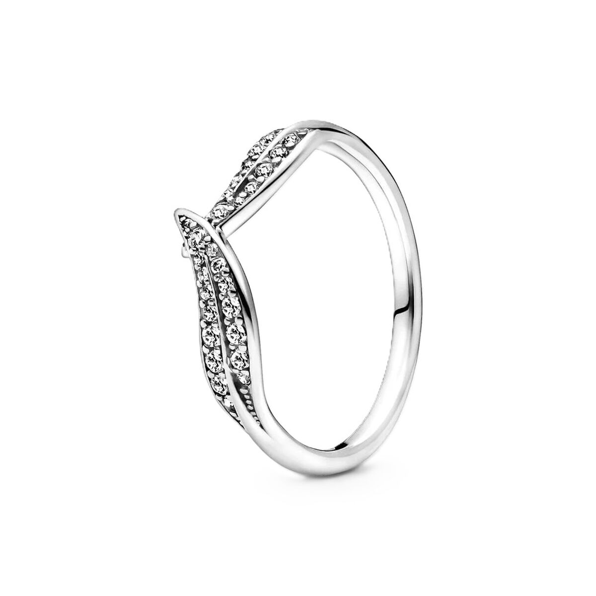 Damenring Pandora LEAF PAVE - RING - SIZE 50 - AWK Flagship