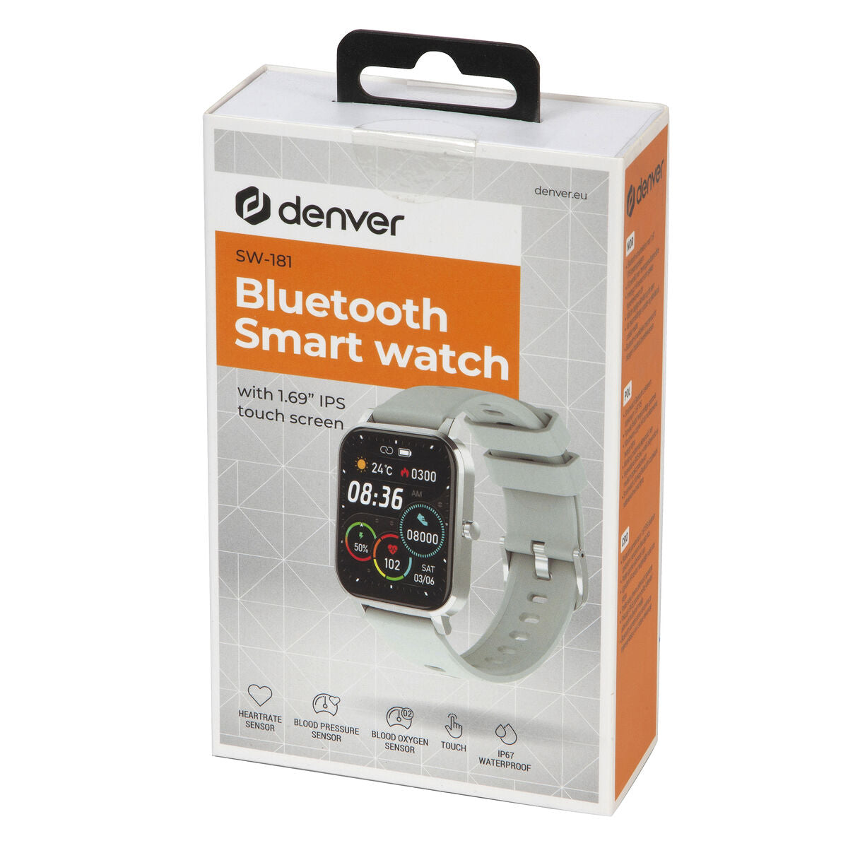 Kaufe Smartwatch Denver Electronics SW181 GRIS Grau 1,7" bei AWK Flagship um € 49.00