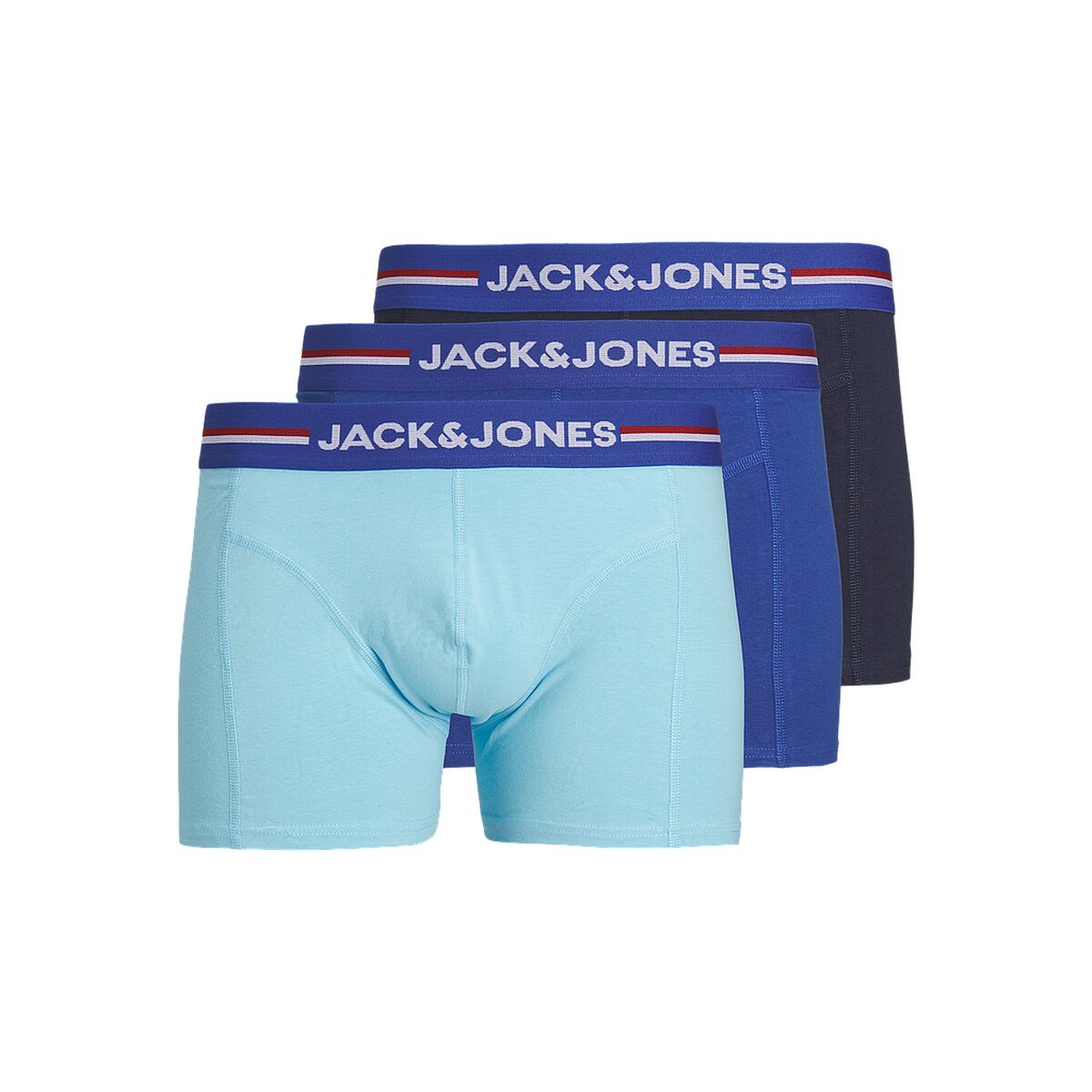 Herren-Boxershorts Jack & Jones  SOLID TRINKS 12255826  Blau - AWK Flagship