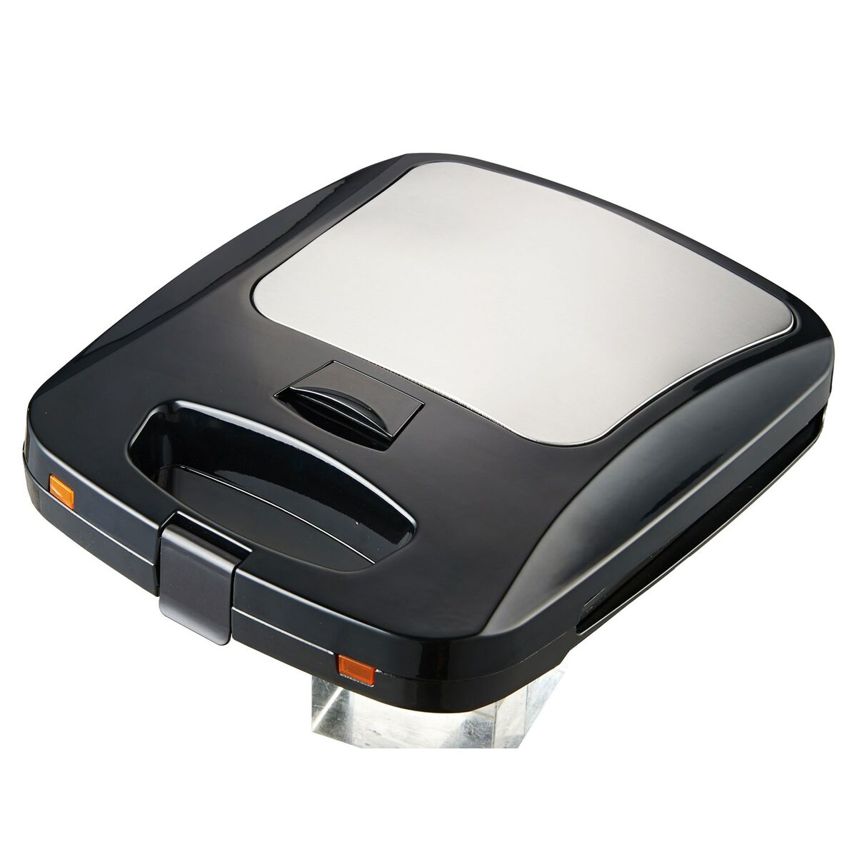 Sandwichmaker Ravanson OP-7050 Schwarz Silberfarben 1200 W - AWK Flagship