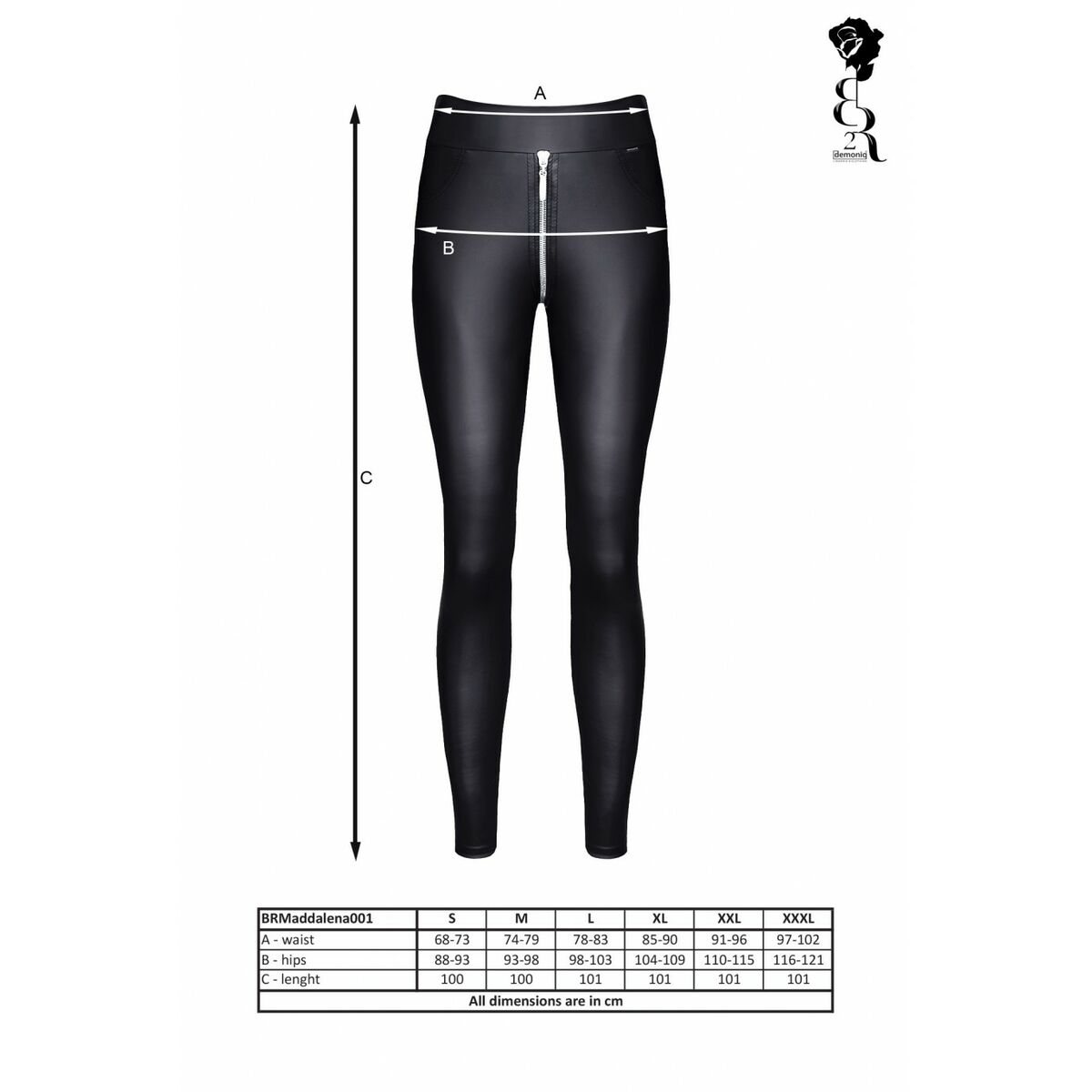 Leggings Demoniq M Schwarz - AWK Flagship