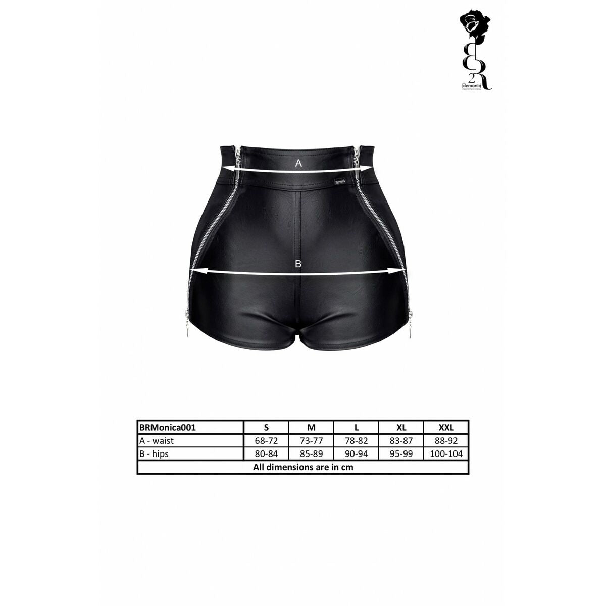 Culotte Demoniq Schwarz XL - AWK Flagship