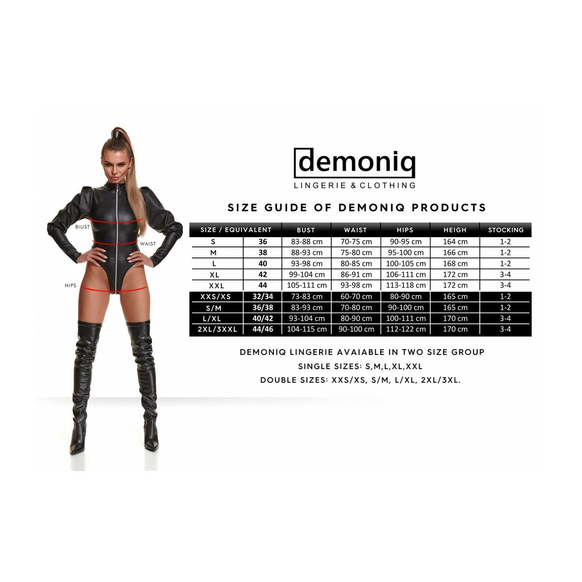 Culotte Demoniq Schwarz M - AWK Flagship