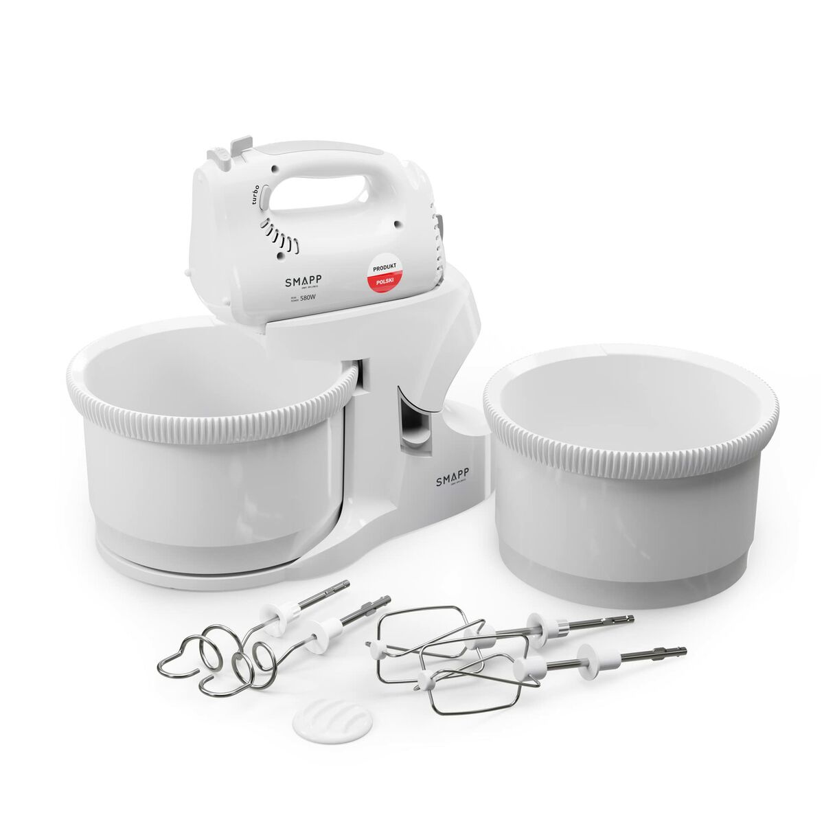 Handmixer SMAPP 451.66 BIAŁY Edelstahl - AWK Flagship