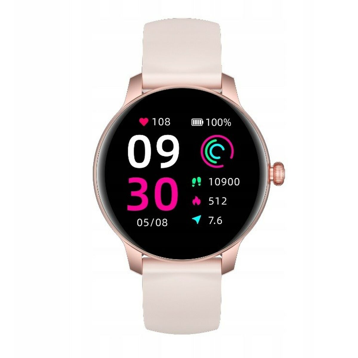 Smartwatch Oromed ORO LADY ACTIVE Rosa 1,09" - AWK Flagship