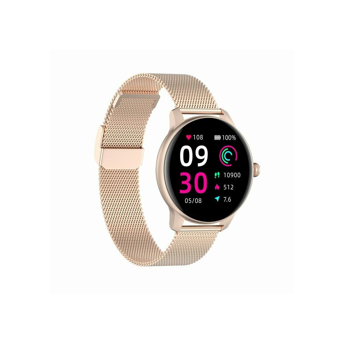 Smartwatch Oromed LADY GOLD NEXT Gold Ja 1,09" - AWK Flagship