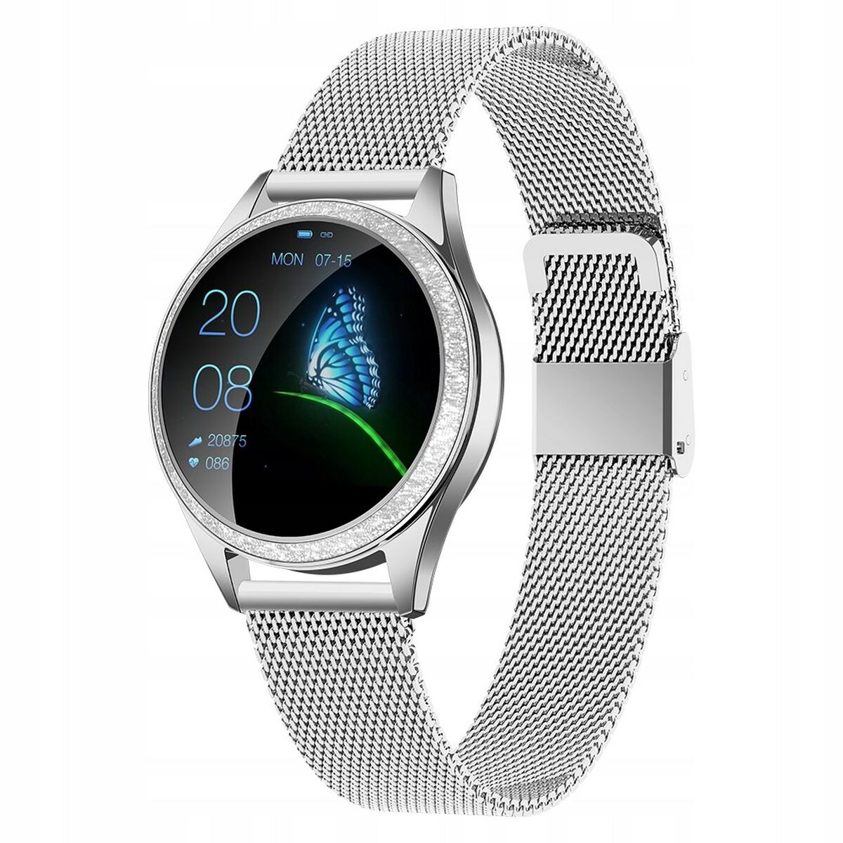 Smartwatch Oromed Smart Crystal Silberfarben 1,04" - AWK Flagship