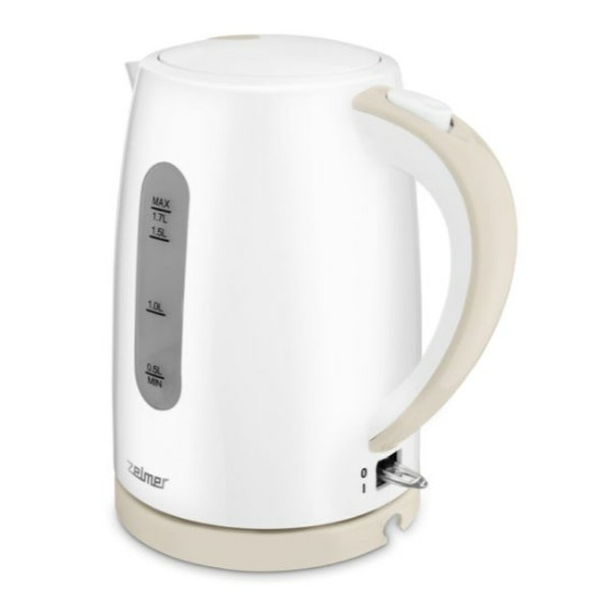 Wasserkocher Zelmer ZCK7616I Weiß Beige Kunststoff 2200 W 1,7 L - AWK Flagship