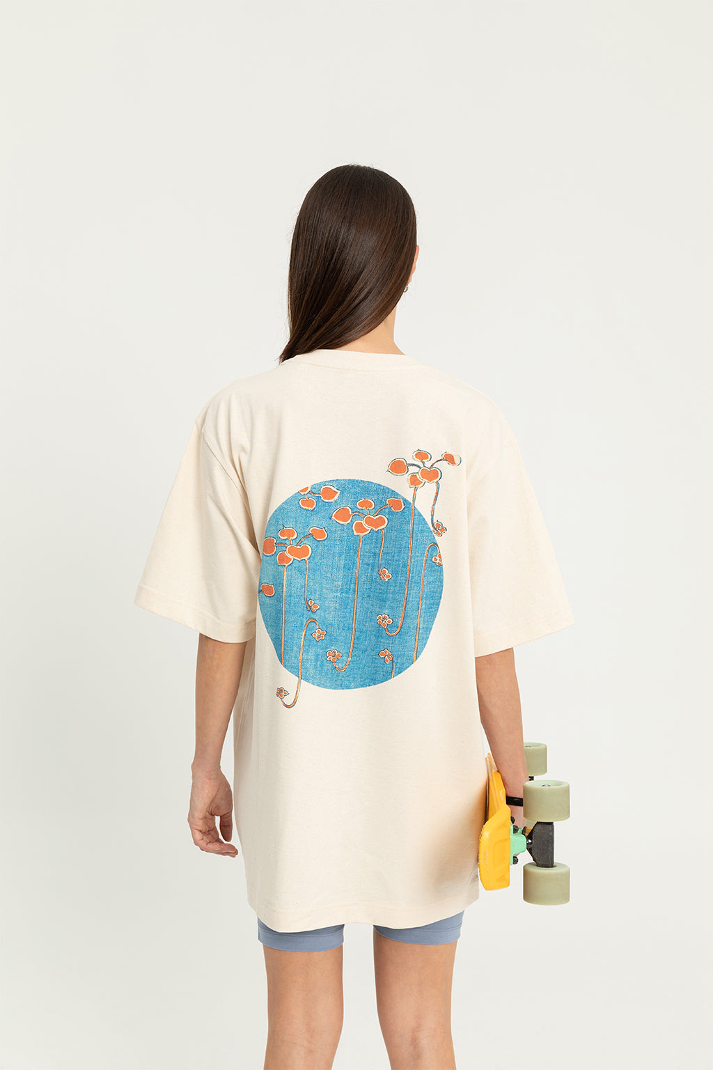 Schweres Premium-T-Shirt "Bijutsu Sekai" von Watanabe Seitei (1893-1896) – Detailansicht 4