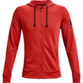 Herren Under Armour Rival Terry Jacke Rot - Sport & Freizeit