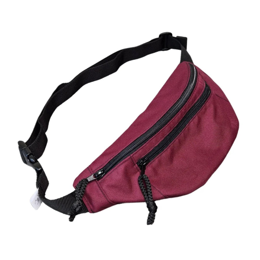 Klassische Bauchtasche – Bordeaux