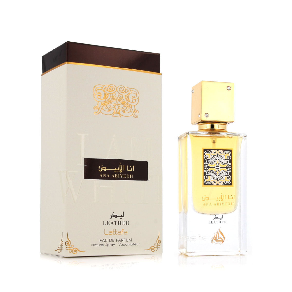 Herrenparfüm Lattafa EDP Ana Abiyedh Leather (60 ml) - AWK Flagship