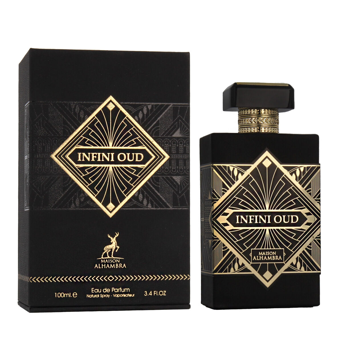 Unisex-Parfüm Maison Alhambra EDP Infini Oud 100 ml - AWK Flagship