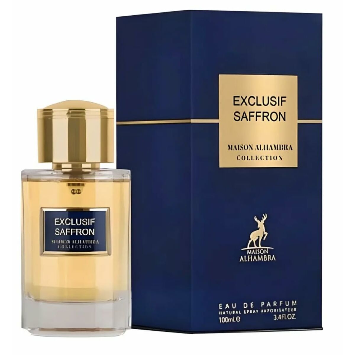 Unisex-Parfüm Maison Alhambra EDP Exclusif Saffron 100 ml - AWK Flagship