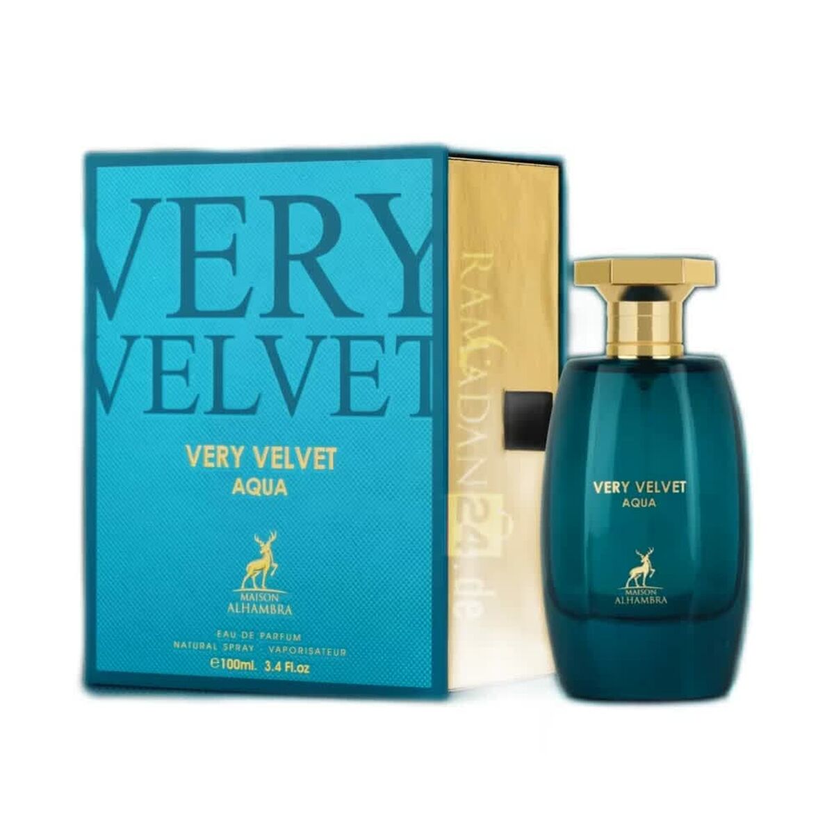 Damenparfüm Maison Alhambra EDP Very Velvet Aqua 100 ml - AWK Flagship