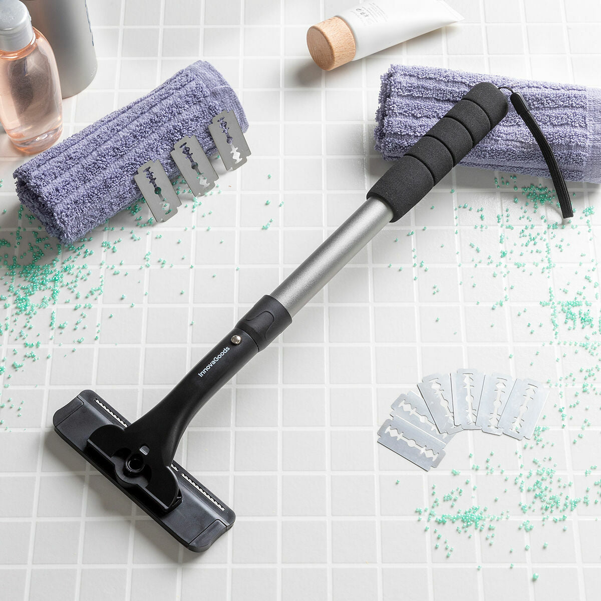 InnovaGoods Körperrasierer mit ausziehbarem Griff - Neuheiten